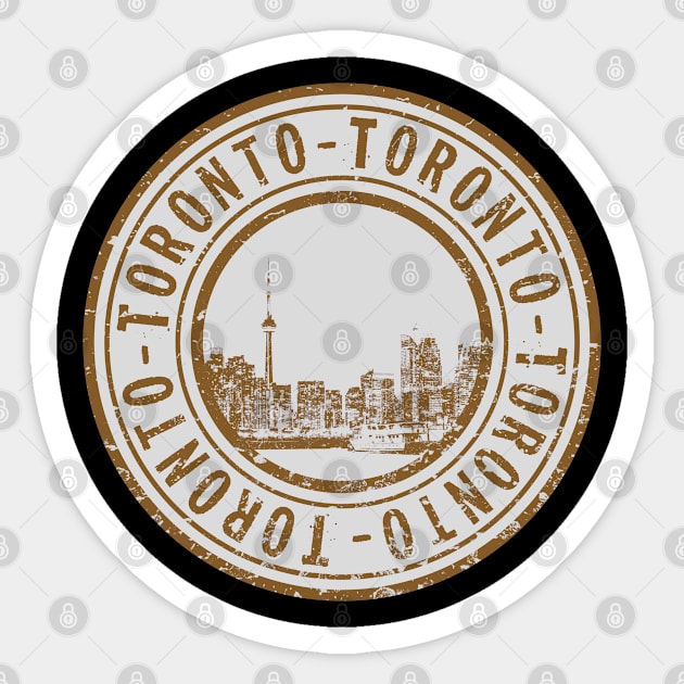 Toronto pride stamp Sticker by SerenityByAlex